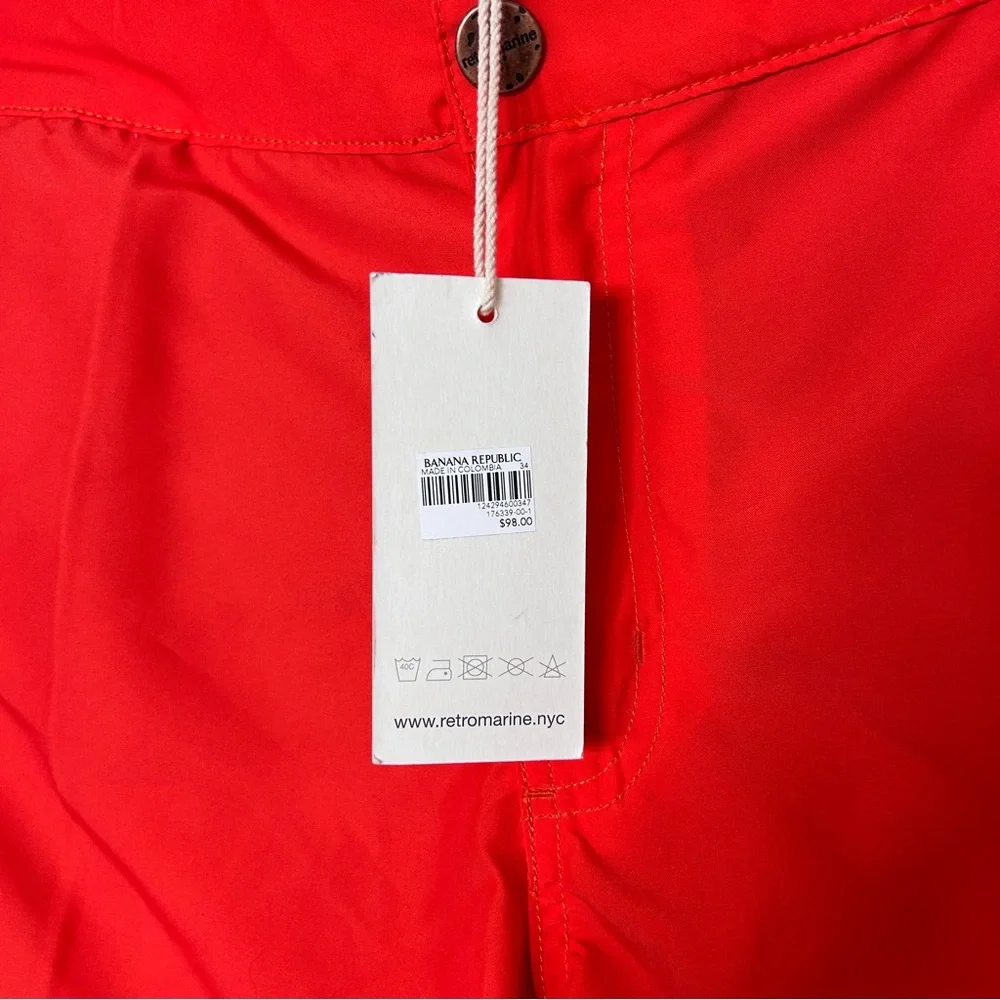 NWT - Retromarine Men’s lined swim trunks | Size 34 - Picture 4 of 8